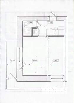 2-к квартира, вторичка, 23м2, 4/5 этаж