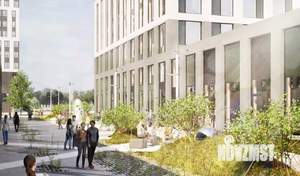 1-к квартира, строящийся дом, 47м2, 23/30 этаж