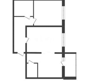 2-к квартира, вторичка, 57м2, 8/15 этаж