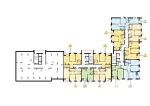 2-к квартира, вторичка, 66м2, 18/19 этаж
