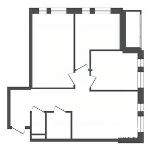 3-к квартира, вторичка, 71м2, 5/22 этаж