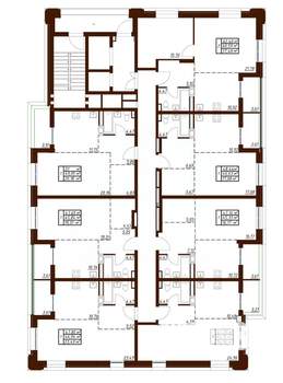 2-к квартира, вторичка, 62м2, 2/19 этаж