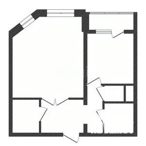 1-к квартира, вторичка, 42м2, 4/19 этаж