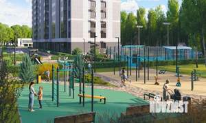 2-к квартира, строящийся дом, 77м2, 6/11 этаж