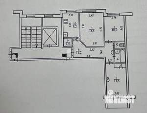3-к квартира, вторичка, 63м2, 3/9 этаж