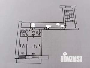 1-к квартира, вторичка, 25м2, 5/5 этаж
