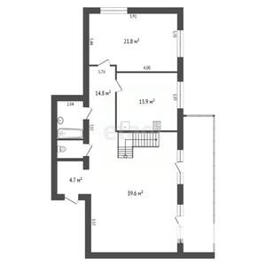 6-к квартира, вторичка, 213м2, 4/5 этаж
