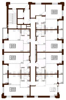 1-к квартира, вторичка, 51м2, 3/19 этаж