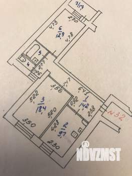 2-к квартира, вторичка, 61м2, 8/12 этаж