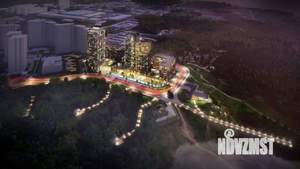 2-к квартира, строящийся дом, 73м2, 19/23 этаж