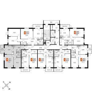 2-к квартира, вторичка, 58м2, 14/22 этаж