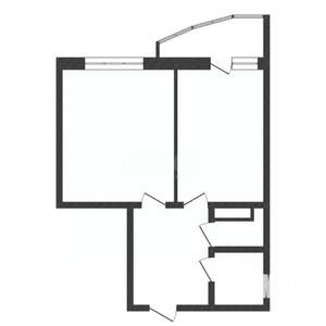 1-к квартира, вторичка, 44м2, 14/17 этаж