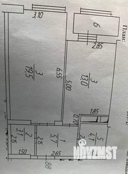 1-к квартира, вторичка, 48м2, 16/19 этаж