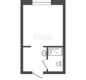 1-к квартира, вторичка, 18м2, 5/5 этаж
