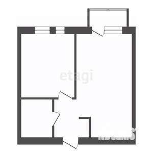 1-к квартира, вторичка, 38м2, 6/22 этаж