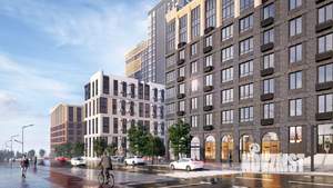 2-к квартира, строящийся дом, 67м2, 6/23 этаж