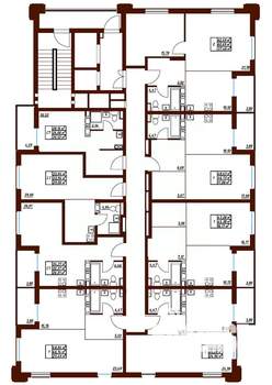 1-к квартира, вторичка, 48м2, 12/19 этаж
