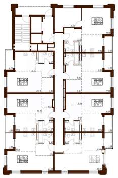 1-к квартира, вторичка, 48м2, 10/19 этаж