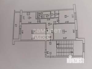 3-к квартира, вторичка, 59м2, 5/5 этаж