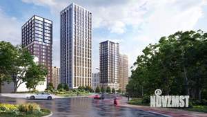 2-к квартира, строящийся дом, 67м2, 6/23 этаж