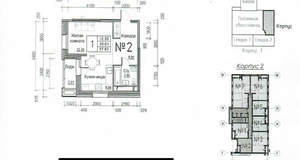 1-к квартира, вторичка, 36м2, 15/24 этаж