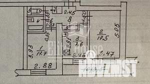 2-к квартира, вторичка, 48м2, 5/9 этаж