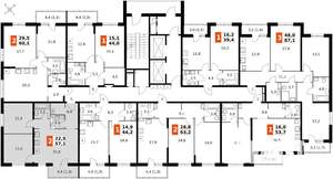 2-к квартира, вторичка, 57м2, 4/24 этаж