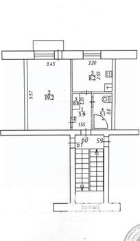 1-к квартира, вторичка, 37м2, 3/4 этаж