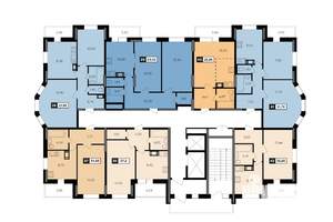 2-к квартира, вторичка, 52м2, 6/16 этаж