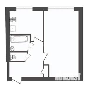 1-к квартира, вторичка, 33м2, 1/5 этаж