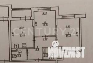 2-к квартира, вторичка, 58м2, 2/19 этаж