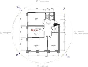 3-к квартира, вторичка, 89м2, 11/30 этаж
