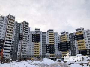 1-к квартира, строящийся дом, 44м2, 1/14 этаж