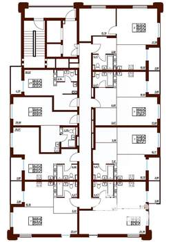 1-к квартира, вторичка, 49м2, 12/19 этаж