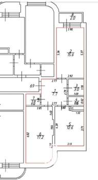 2-к квартира, вторичка, 60м2, 4/16 этаж