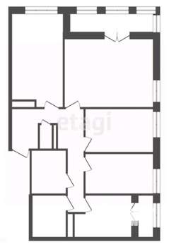 4-к квартира, вторичка, 140м2, 18/19 этаж