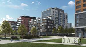 1-к квартира, строящийся дом, 45м2, 9/11 этаж