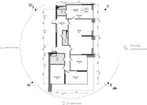 4-к квартира, вторичка, 119м2, 10/29 этаж