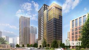 2-к квартира, строящийся дом, 70м2, 6/23 этаж