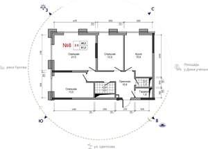 3-к квартира, вторичка, 81м2, 7/29 этаж