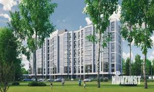 2-к квартира, строящийся дом, 77м2, 6/11 этаж